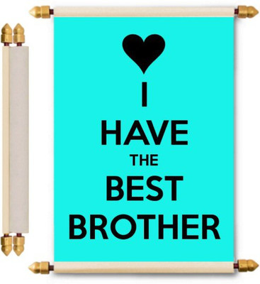 

Lolprint Rakhi Gifts Scroll Greeting Card(Multicolor, Pack of 1)