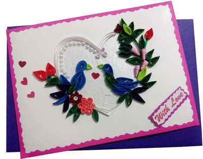 

Mishti Love Greeting Card(Multicolor, Pack of 1)