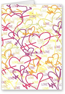 

Lolprint Pattern Greeting Card(Multicolor, Pack of 1)