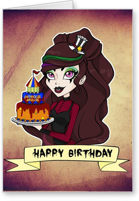 

Lolprint Scary Happy Birthday Greeting Card(Multicolor, Pack of 1)