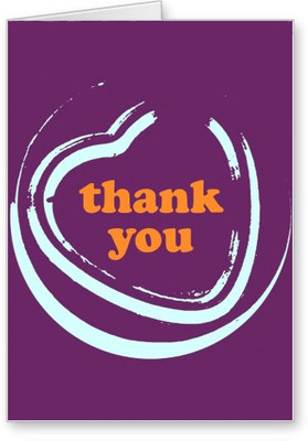 

Lolprint Thank You Greeting Card(Multicolor, Pack of 1)