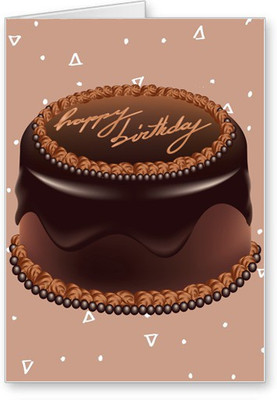 

Lolprint Happy Birthday Cake Greeting Card(Multicolor, Pack of 1)
