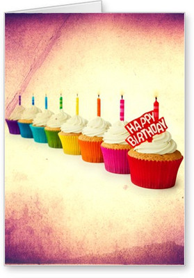 

Lolprint Happy Birthday Greeting Card(Multicolor, Pack of 1)