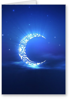 

Lolprint Ramzan Moon Greeting Card(Multicolor, Pack of 1)
