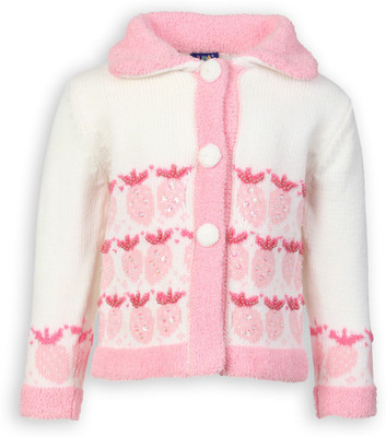 

Lilliput Girl's Button Cardigan, White