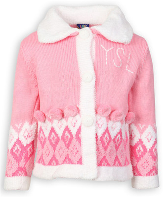 

Lilliput Girl's Button Cardigan, Pink