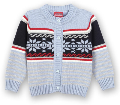 

Lilliput Baby Girls Button Self Design Cardigan, Blue