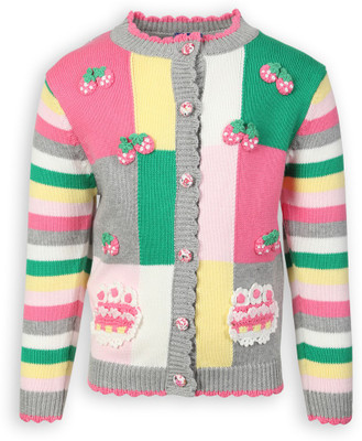 

Lilliput Girl's Button Cardigan, Grey