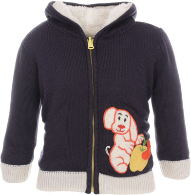 

Yellow Apple Baby Girls Zipper Cardigan, Purple