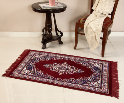 

MY HOUSE Maroon Acrylic Runner(60 cm X 120 cm)