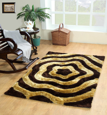 

MY HOUSE Multicolor Polyester Carpet(120 cm X 180 cm)
