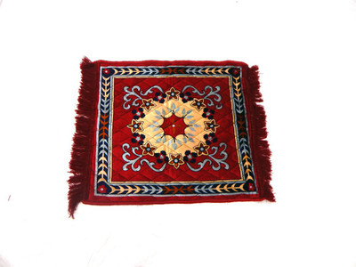 

Peponi Multicolor Velvet Area Rug(53.34 cm X 60.96 cm)