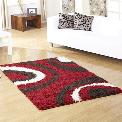 

Presto Red Polyester Carpet(150 cm X 210 cm)