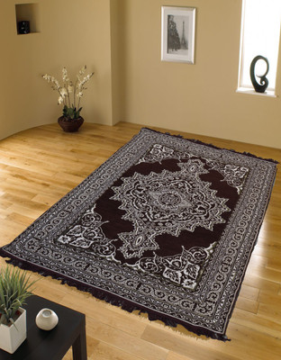 

Presto Brown Polyester Carpet(135 cm X 210 cm)