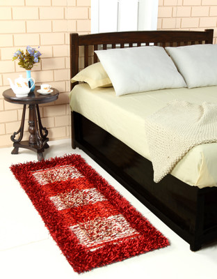 

MY HOUSE Red Polyester Runner(56 cm X 145 cm)