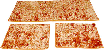 

Ritika Carpets Gold Polyester Runner(55 cm X 135 cm)