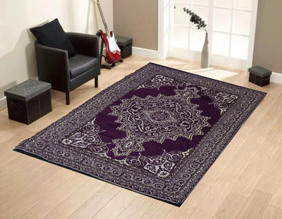 

Presto Purple Polyester Carpet(135 cm X 210 cm)