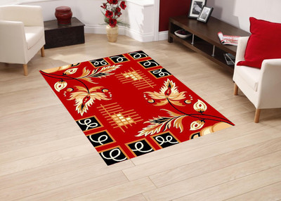 

Presto Red Polyester Carpet(90 cm X 150 cm)