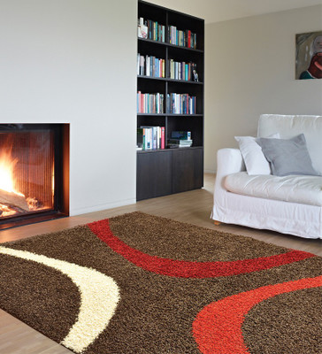 

Presto Brown Polyester Carpet(120 cm X 180 cm)