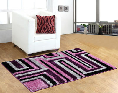 

Hand Tex Purple Polyester Carpet(120 cm X 180 cm)