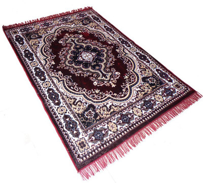

India Furnish Maroon Viscose Carpet(150 cm X 206 cm)