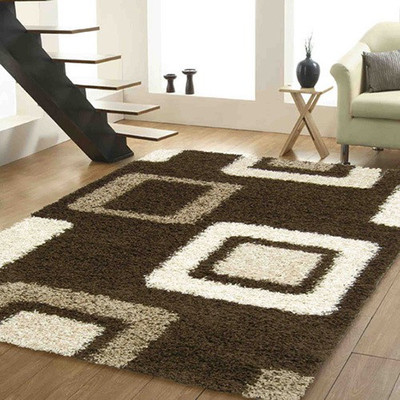 

Presto Brown Polyester Carpet(90 cm X 150 cm)