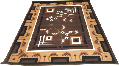

Naz Carpet Brown Polypropylene Carpet(150 cm X 200 cm)