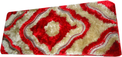 

Skytex Multicolor Cotton Polyester Blend Area Rug(139 cm X 55 cm)
