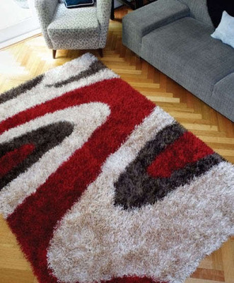 

Presto Red Polyester Carpet(120 cm X 180 cm)