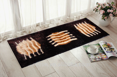 

Presto Brown Polyester Carpet(55 cm X 138 cm)