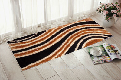 

Presto Brown Polyester Carpet(55 cm X 138 cm)