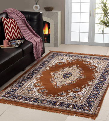 

MY HOUSE Brown Acrylic Carpet(150 cm X 210 cm)