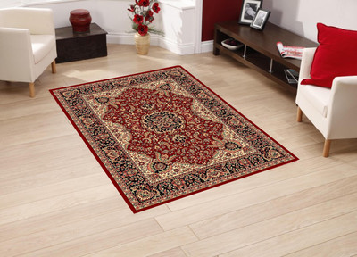 

Presto Red Polypropylene Carpet(150 cm X 210 cm)