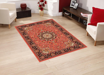 

Presto Red Polypropylene Carpet(90 cm X 150 cm)