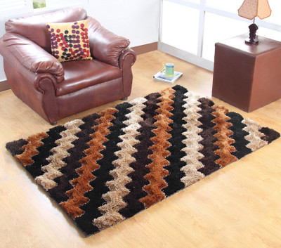 

Excel Bazaar Multicolor Polyester Carpet(120 cm X 180 cm)
