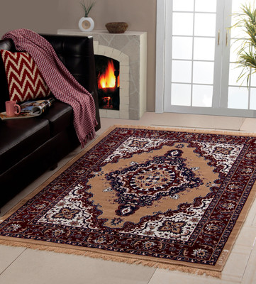 

MY HOUSE Beige Acrylic Carpet(150 cm X 210 cm)
