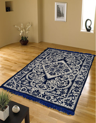 

Presto Blue Polyester Carpet(135 cm X 210 cm)