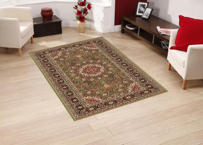 

Presto Green Polypropylene Carpet(90 cm X 150 cm)