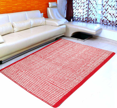

Saral Home Red Polyester Carpet(120 cm X 180 cm)