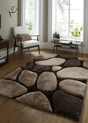 

Presto Beige Polyester Carpet(90 cm X 150 cm)