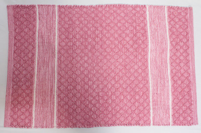 

Band Box Pink Cotton Area Rug(76 cm X 50 cm)