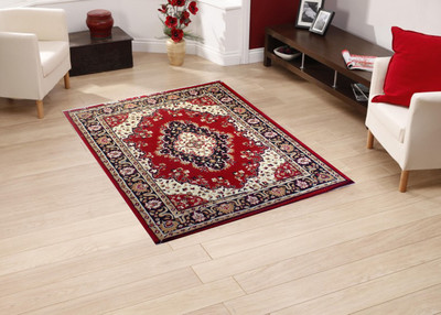 

Presto Red Polyester Carpet(180 cm X 235 cm)