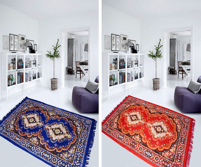 

Aazeem Multicolor Polyester Carpet(152 cm X 215 cm)
