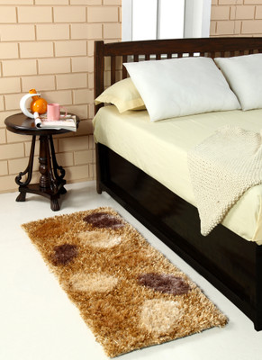 

MY HOUSE Gold Polyester Runner(56 cm X 145 cm)