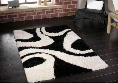 

Presto Black Polyester Carpet(90 cm X 150 cm)