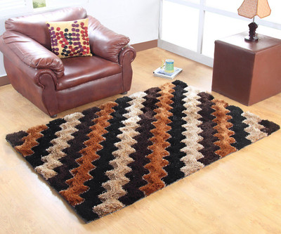 

Hand Tex Multicolor Polyester Carpet(90 cm X 150 cm)