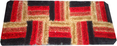 

Skytex Multicolor Cotton Polyester Blend Area Rug(139 cm X 55 cm)