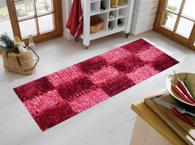 

Presto Red Polyester Carpet(55 cm X 138 cm)