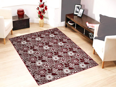 

Saral Home Maroon Cotton Carpet(180 cm X 120 cm)