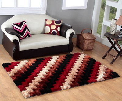 

Hand Tex Multicolor Polyester Carpet(90 cm X 150 cm)